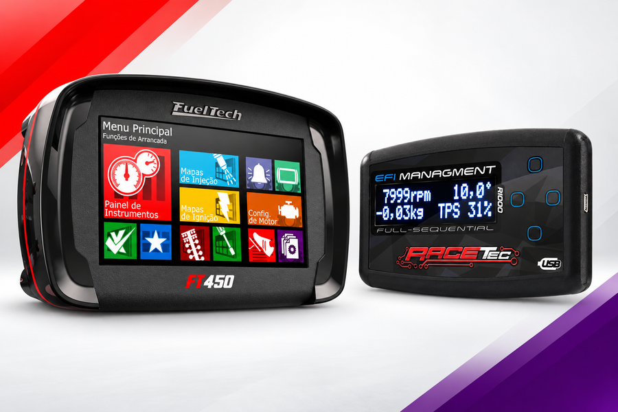 FuelTech FT450 y Racetec R1000 — Ramales HARDCORE Wire On!