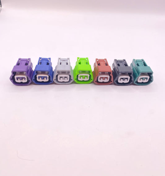 CONECTORES NISSAN 2 PINES (TODOS LOS COLORES)