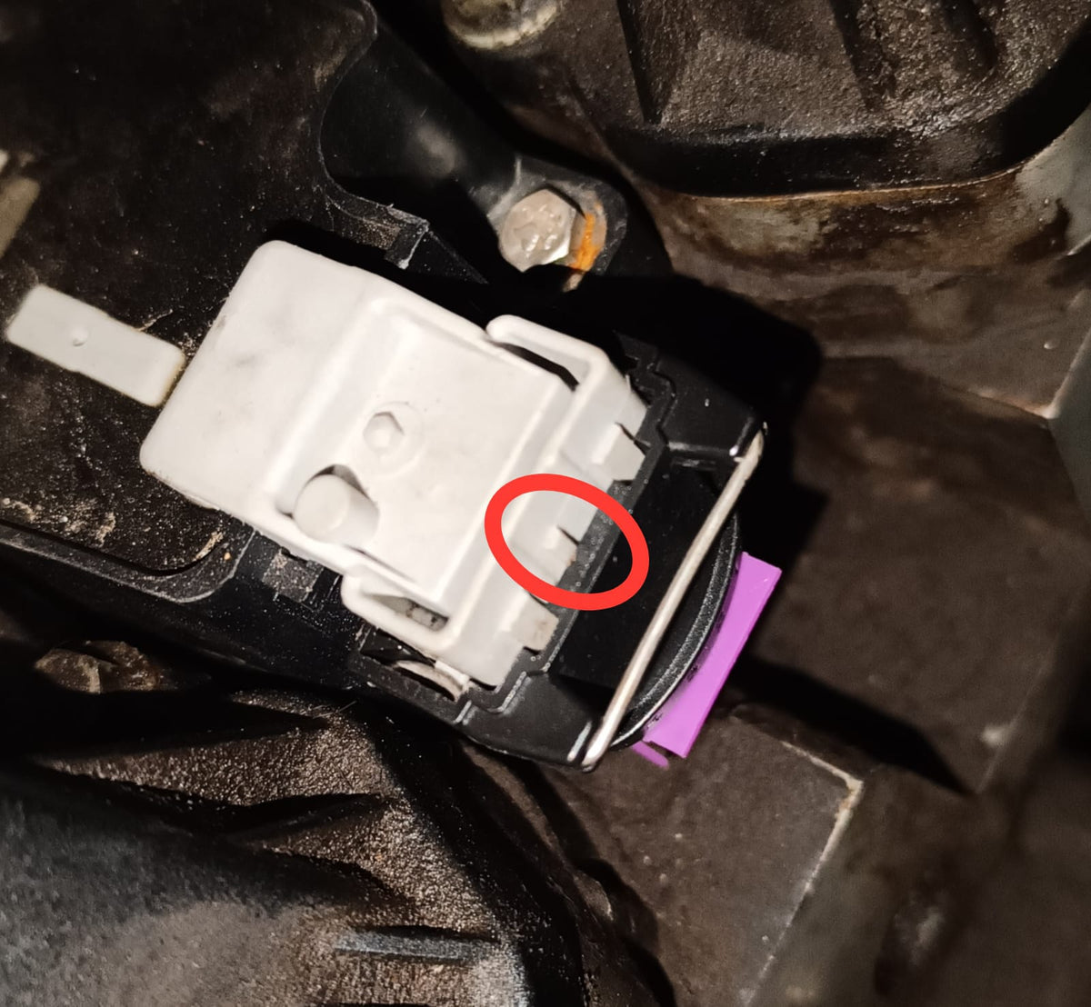 CONECTOR 4 PINS BOBINA ORIGINAL TU5JP4